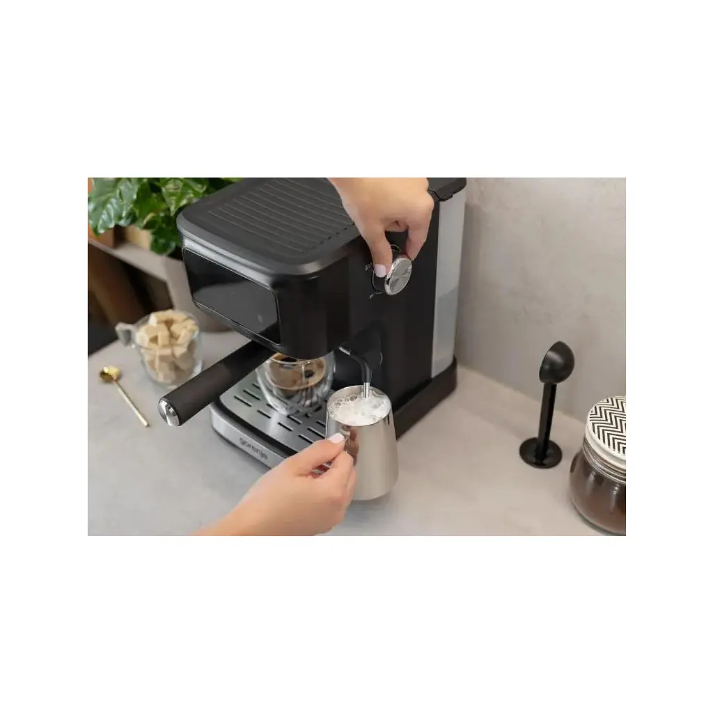 Ріжкова кавоварка еспресо Gorenje ESCM15CDB - фото 10