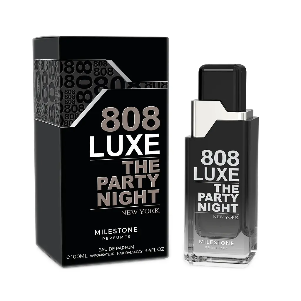 Парфюмированная вода мужская Milestone 808 Luxe The Party Night - 100 мл (MM36121) - фото 2