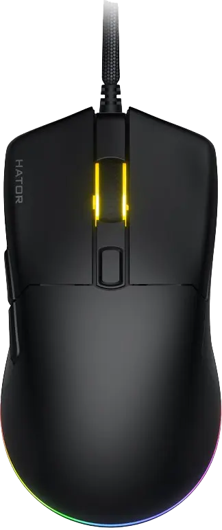 Миша Hator Pulsar 3 RGB Black (HTM610)