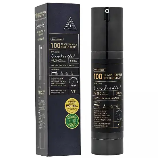 Антивікова бустер-сироватка VT Cosmetics Black Truffle Reedle Shot100 50 мл (VTC080) - фото 3