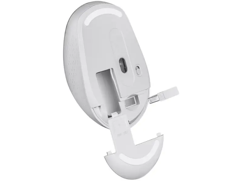 Миша Defender Auris MB-027 White (52028) - фото 3