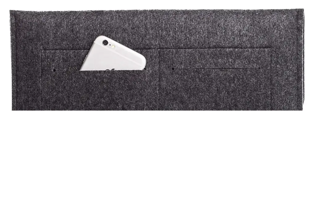 Чохол Gmakin Apple MacBook Pro 14` GM05-14 Felt Case (Black/Grey) [73580] - фото 3