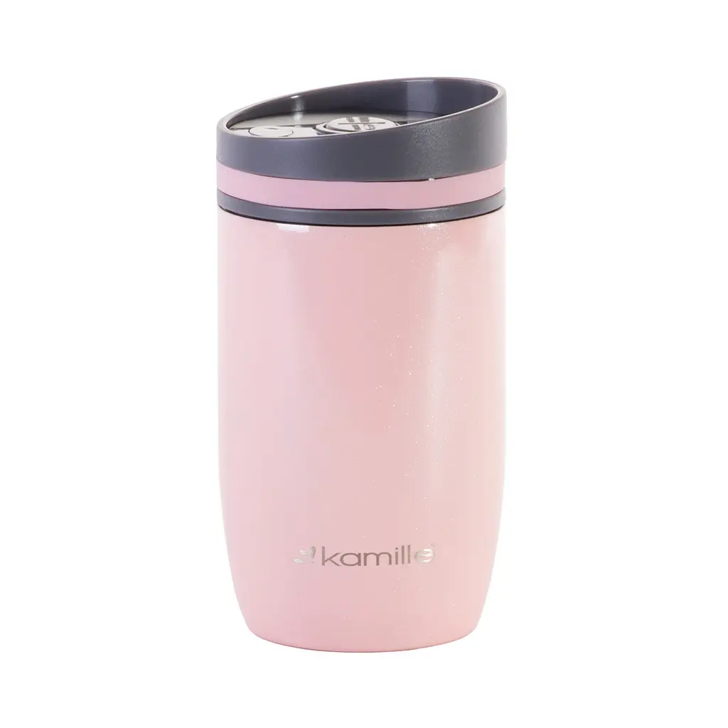 Термокухоль Kamille KM-2048 300 мл рожева