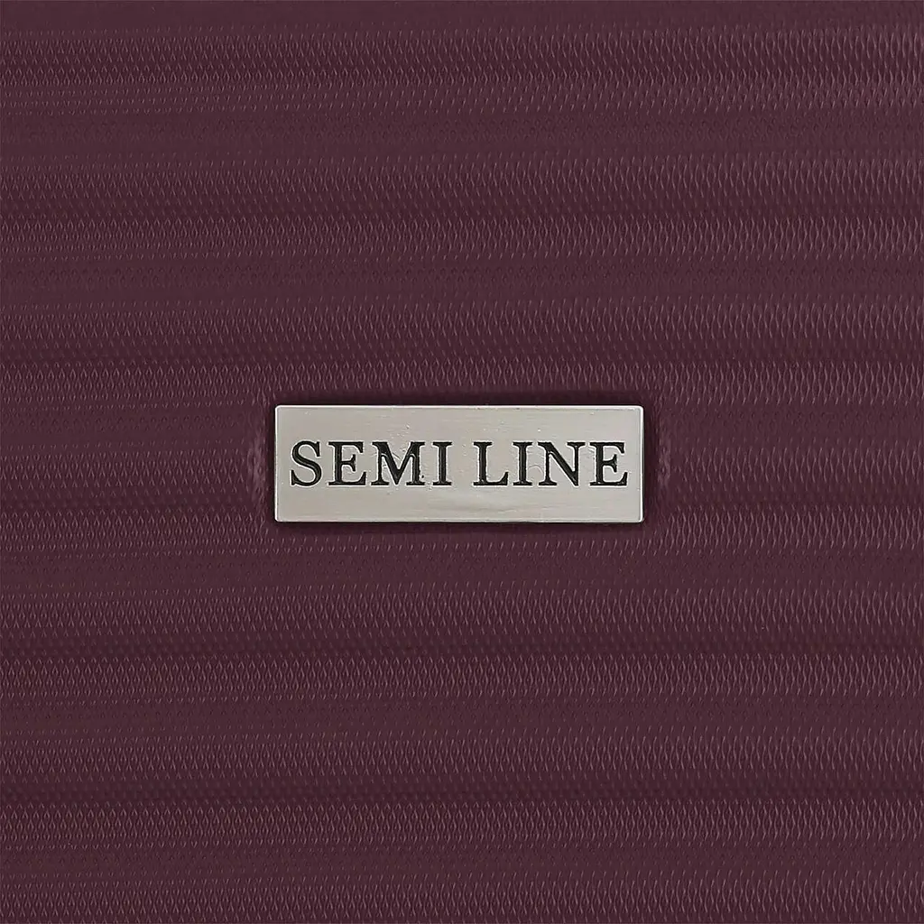 Валіза Semi Line 22" M Burgundy (T5574-3) - фото 9