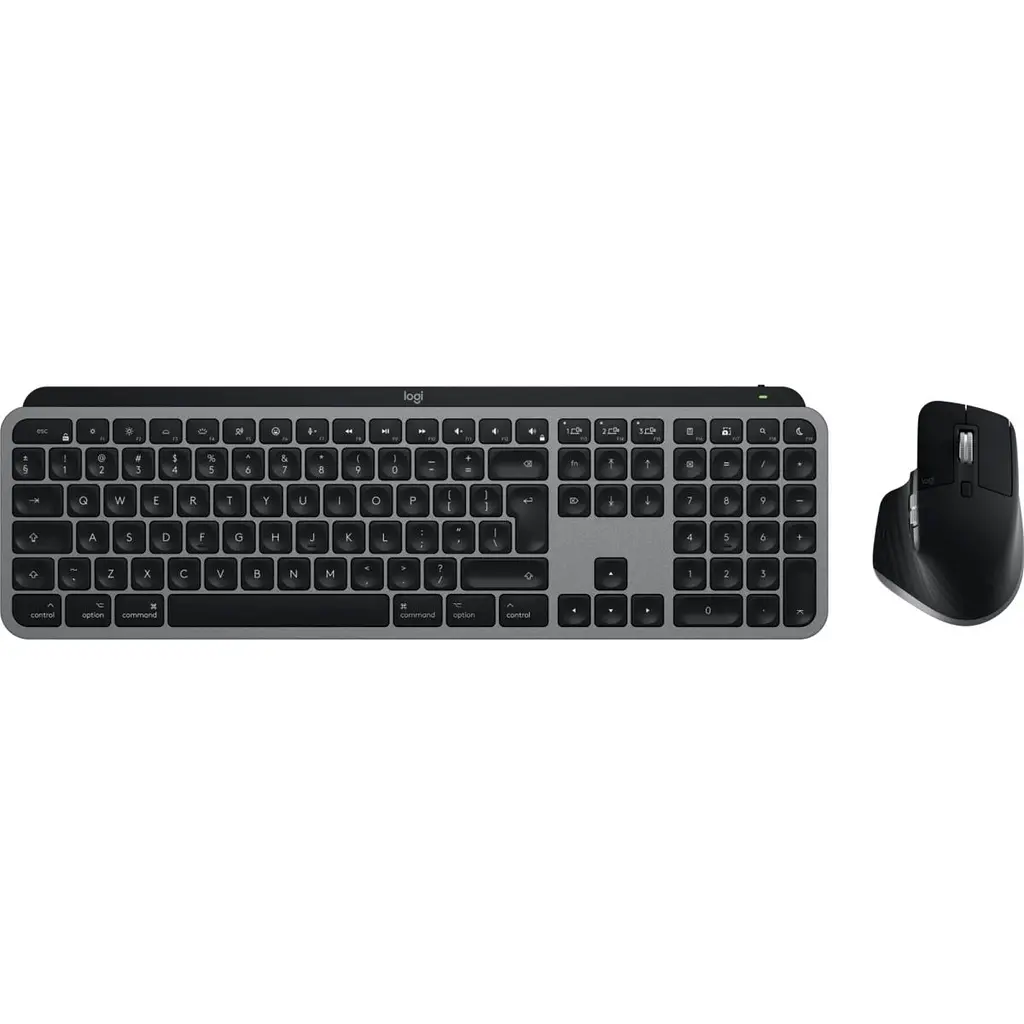 Комплект (клавіатура + миша) Logitech MX Keys S Combo for Mac Space Gray (920-012845) UA [111486] - фото 2
