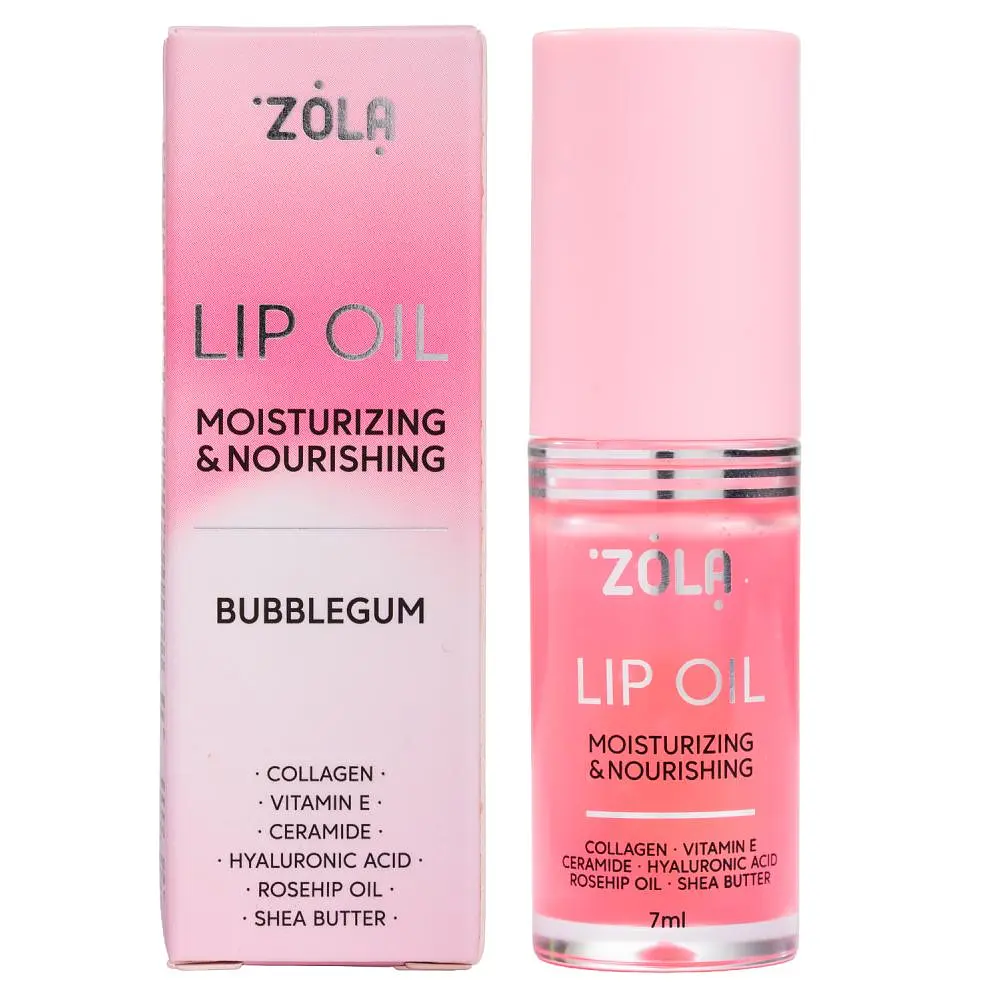 Олія для губ Zola Bubblegum, 7 мл