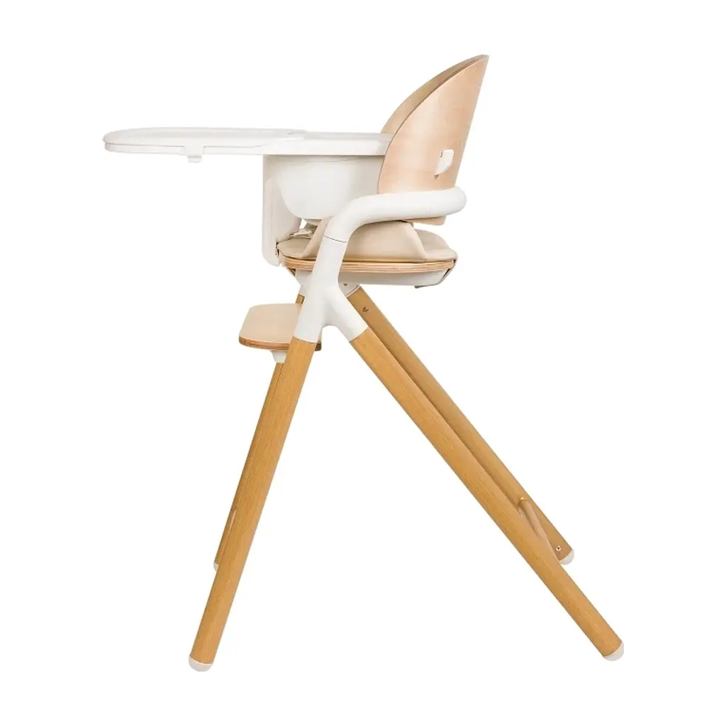 Стілець для годування Lionelo CELIA WHITE NATURAL WOOD (LO-CELIA WHITE NATURAL WOOD) - фото 2