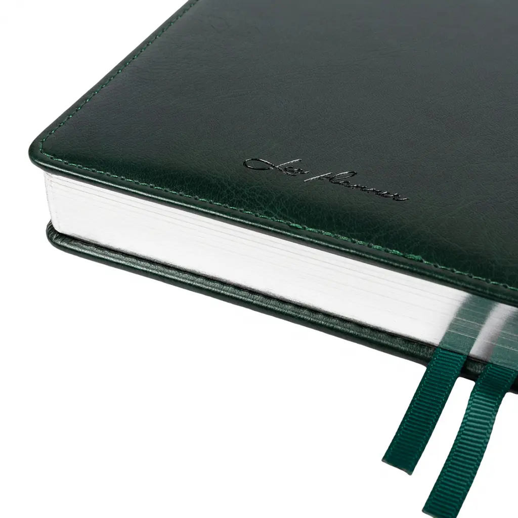 Щоденник діловий Leo Planner 2027 Whisky А5 твердий зелений 368 сторінок (252755) - фото 19