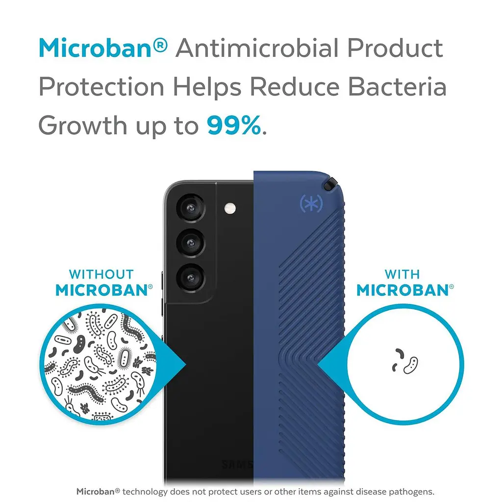 Чохол протиударний Speck Presidio2 Grip 144238-9128 для Samsung Galaxy S22 Plus (6.6") Blue - фото 7
