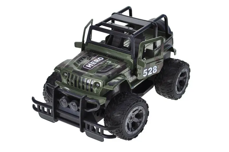 Машинка на радіокеруванні військовий джип акумуляторна Urban Off-Road 25968-1A в коробці р.20, 5х12, 8х10, 5см - фото 7