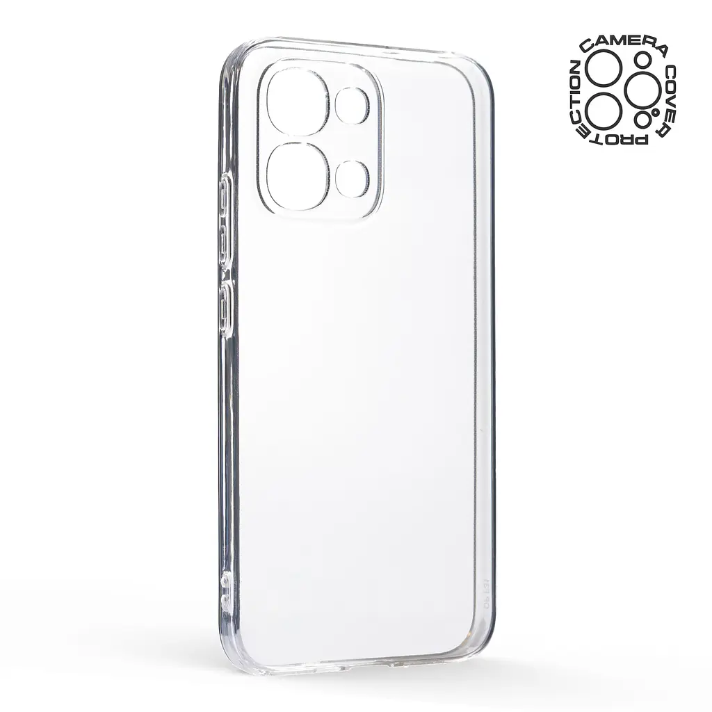 Прозрачный чехол для OPPO A6 Pro 4G с защитой камеры, тонкий, силиконовый, бесцветный, ударостойкий, противоударный бампер c закрытой камерой, ArmorStandart (ARM89185) - фото 2