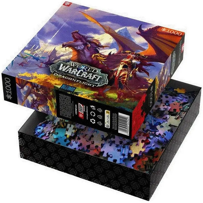 Пазл класичний GoodLoot World of Warcraft Dragonflight Alexstrasza Puzzle 1000 елементів (5908305242949) - фото 2