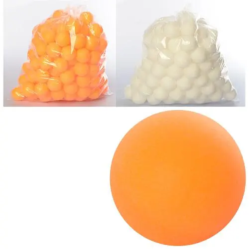 Теннисные шарики, 144 шт., 40 мм, PP, шовные (в ассортименте) - фото 2
