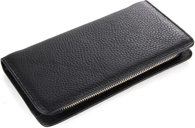 Чоловік шкіряний клатч Vintage 21,5х11 см 000158540 - фото 2