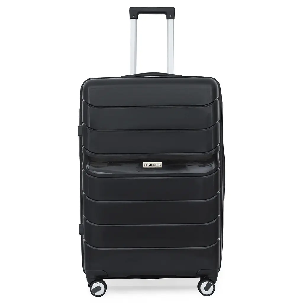 Валіза велика Semi Line 30 дюймів (L) Polypropylene Black (T5618-3) - фото 3