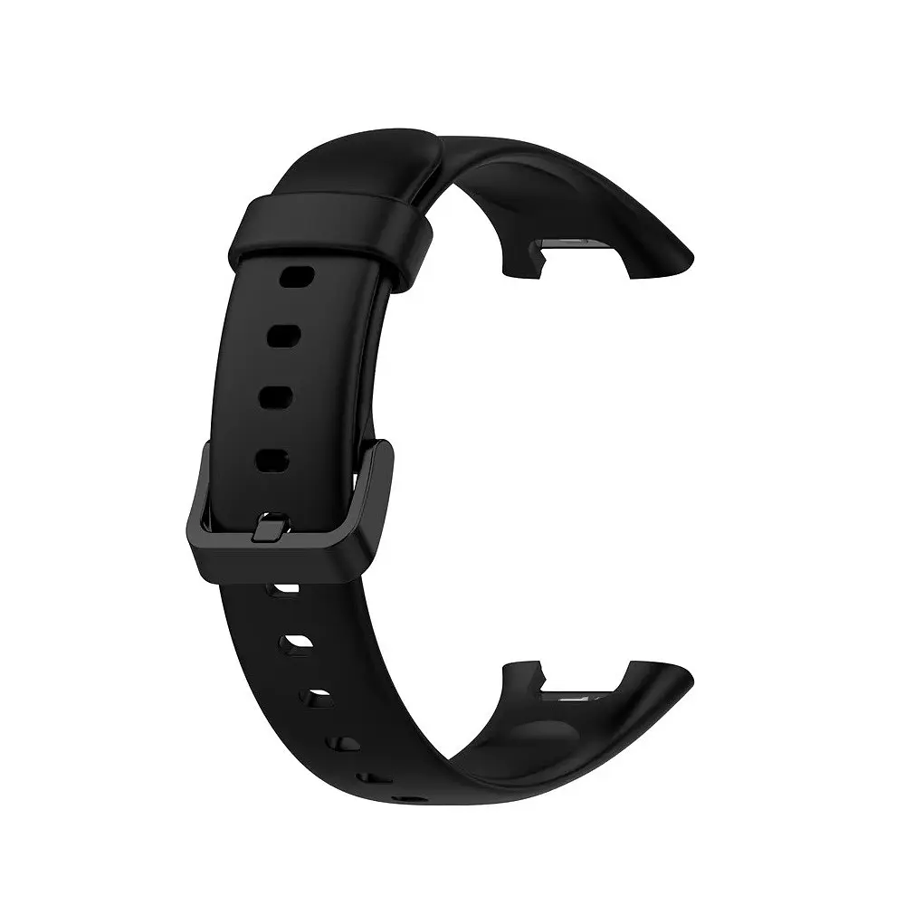 Силіконовий ремінець Tamister для Xiaomi Mi Smart Band 7 Pro Black - фото 3