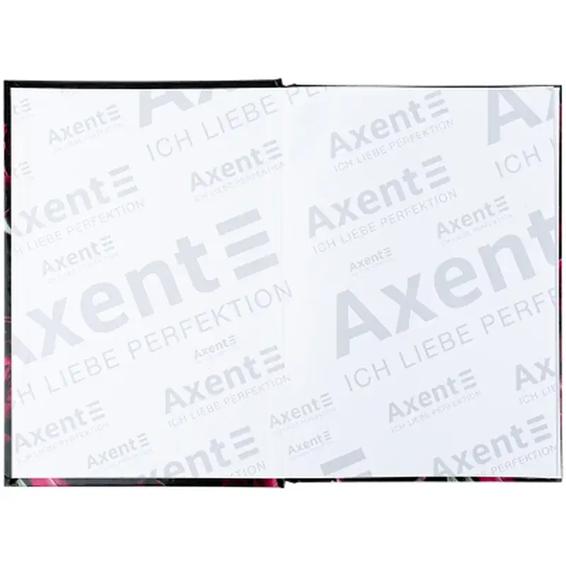 Книга записна Axent Crimson fleur А5, 96 аркушів, клітинка, тверда обкладинка (8459-4-A) - фото 3