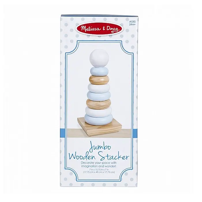 Пирамидка Melissa&Doug деревянная (MD30540) - фото 3