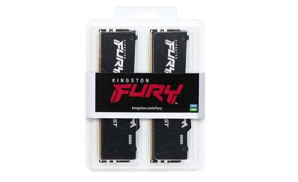 Память для настольных компьютеров Kingston FURY 64GB (4x16GB) DDR5 6000MHz Beast Black RGB (KF560C40BBAK4-64) - фото 3