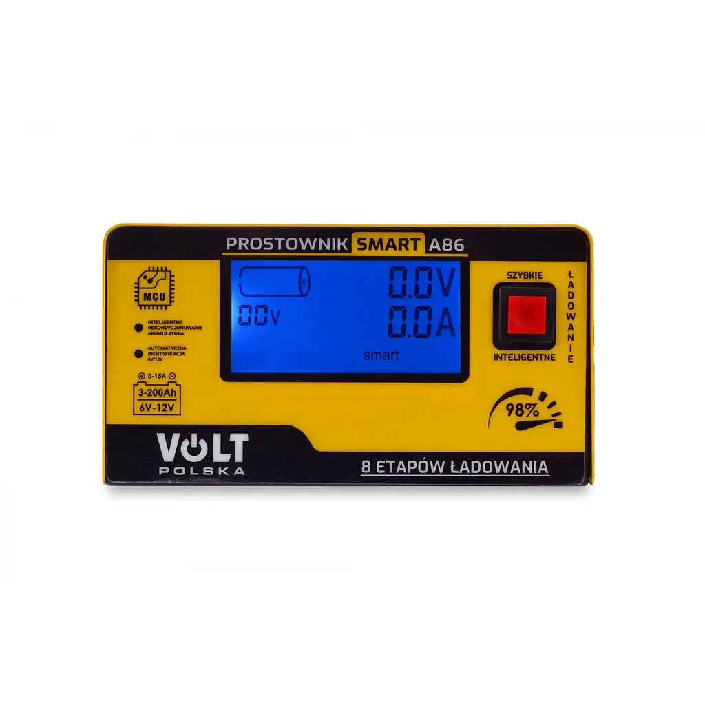 Зарядное устройство Volt Polska SMART 6V/12V 15A A86 - фото 6