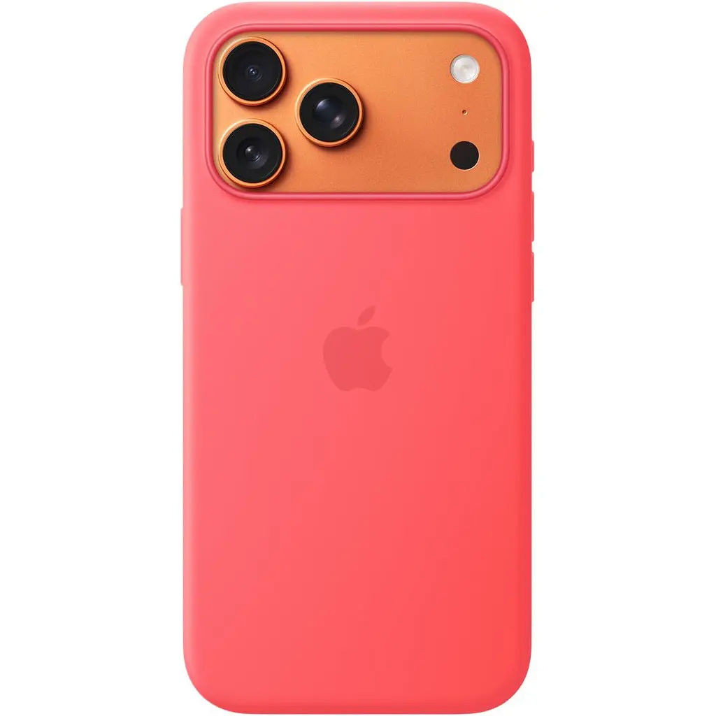 Чохол Apple Silicone Case with MagSafe для iPhone 17 Pro Max Bright Guava (MHW64ZM/A) [170571] - фото 2