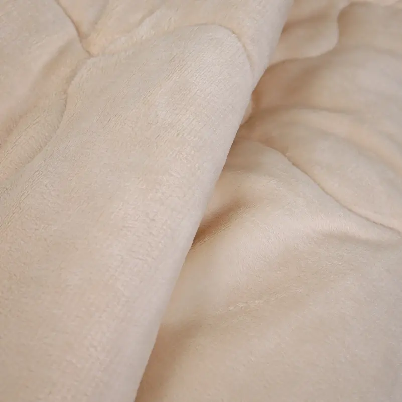 Ковдра-плед антиалергенна літо MirSon Plush Summer Milk 140х205 см молочна (2200010676396) - фото 2