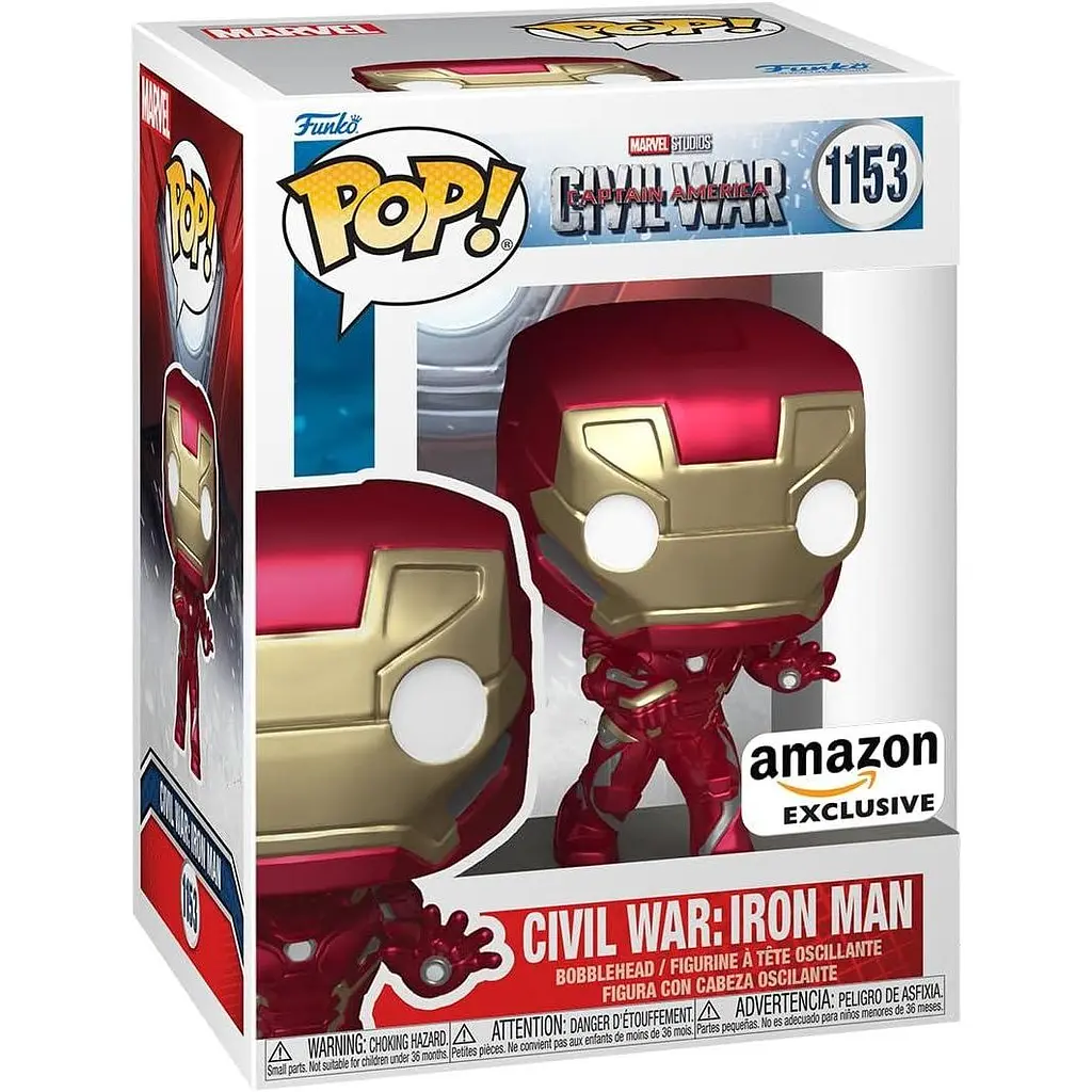 Фигурка Funko Pop Марвел Железный человек Marvel Iron Man 10 см Exclusive M IM E 1153 - фото 3