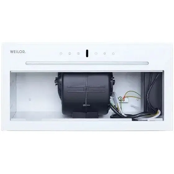 Витяжка вбудована Weilor PBSR 52301 Glass WH 1100 LED Strip - фото 5