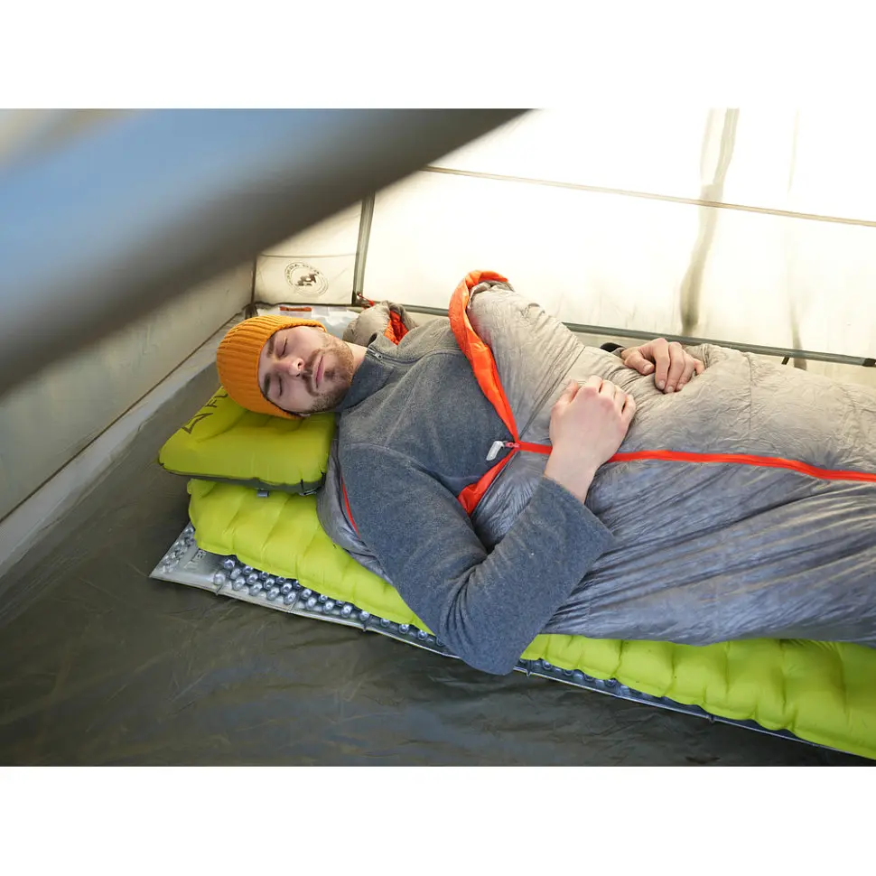 Килимок самонадувний Flextail Tiny Slleeping Pad, R03 AVS, розмір L (196 х 65 х 7 см), зелений - фото 8