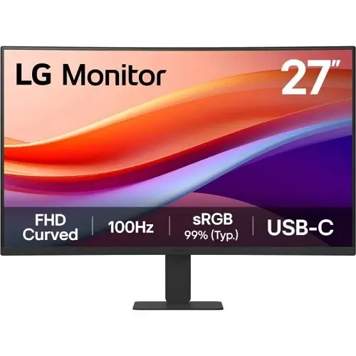 Монітор вигнутий 27" 27U421A-B, Black, VA, 1920x1080 (16:9) LG teh0028070 - фото 2