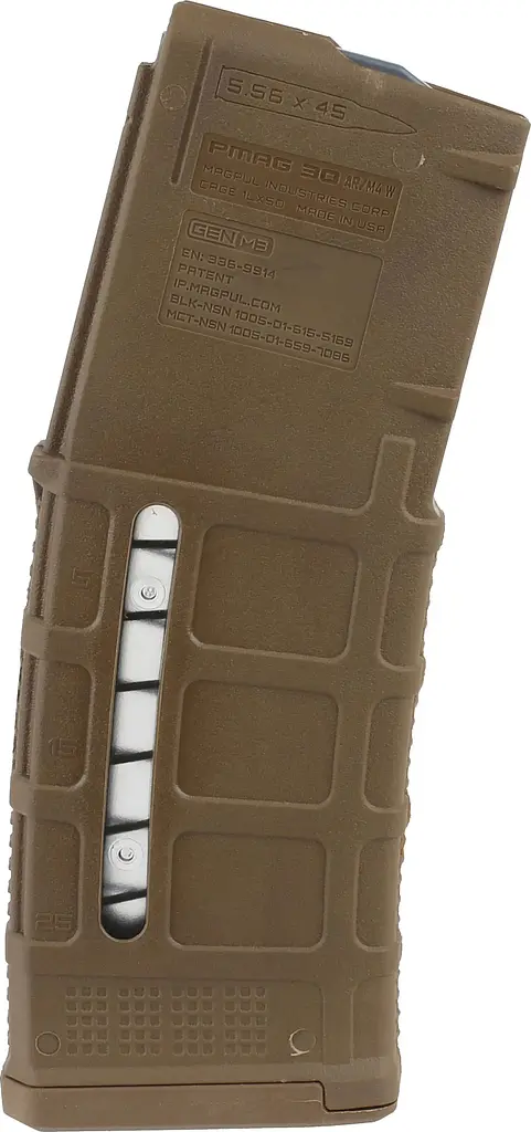 Магазин Magpul Pmag G3 кал .223 Rem 30 патронів з вікном - фото 2