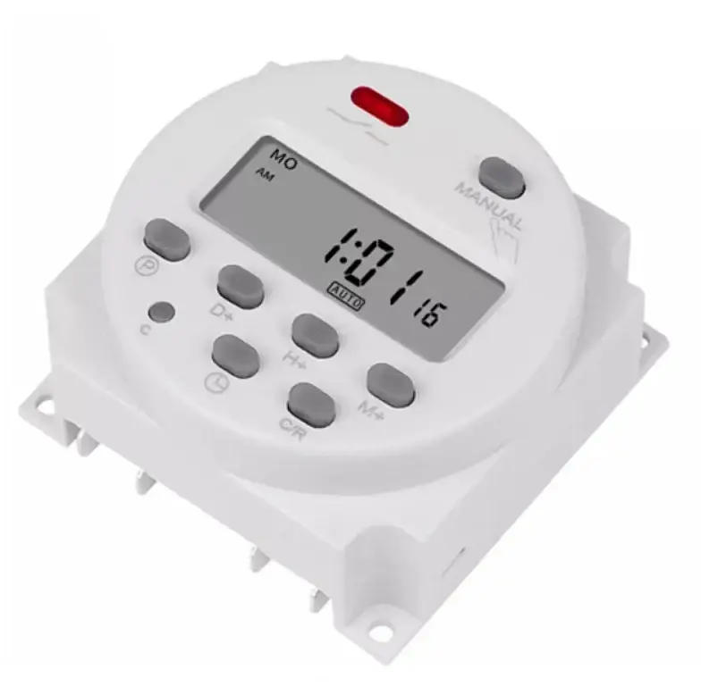 Реле часу Sinotimer CN101S-4 220V 16A програмований тижневий таймер з посекундним налаштуванням (SKU-021) - фото 3