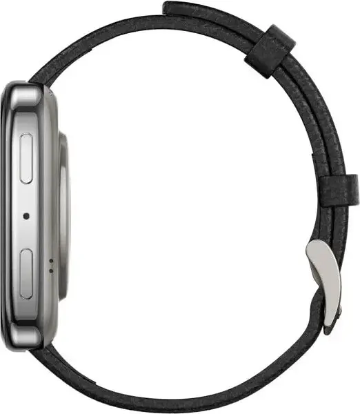 Смарт-годинник Amazfit Active 2 Square Black Leather (W2440GL3N) із чорним шкіряним ремінцем - фото 5