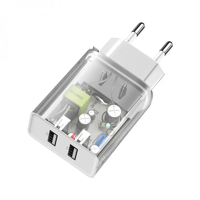 Зарядное устройство для Baseus Speed ​​Mini Dual USB 10.5W Белый (CCFS-R02) - фото 6