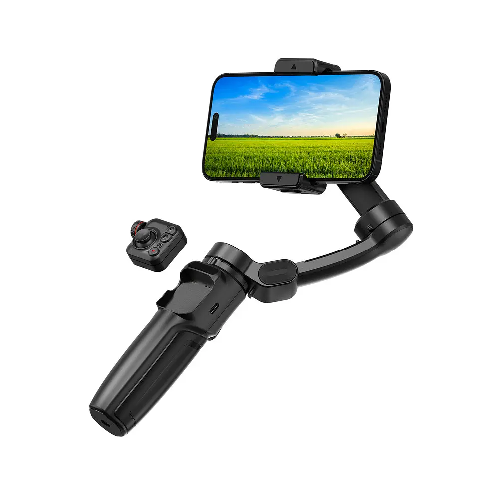 Триосьовий стабілізатор WIWU AI Smart Checking Gimbal PRO Wi-SE016 Чорний - фото 3
