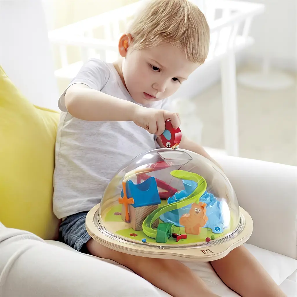 Магнітний лабіринт Hape Долина (E0458) - фото 3