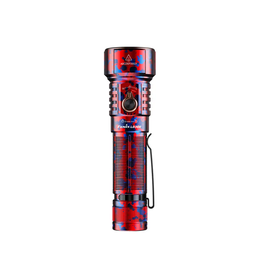 Фонарь ручной многоцветный Fenix ​​LD36RFC огненный камуфляж - фото 3