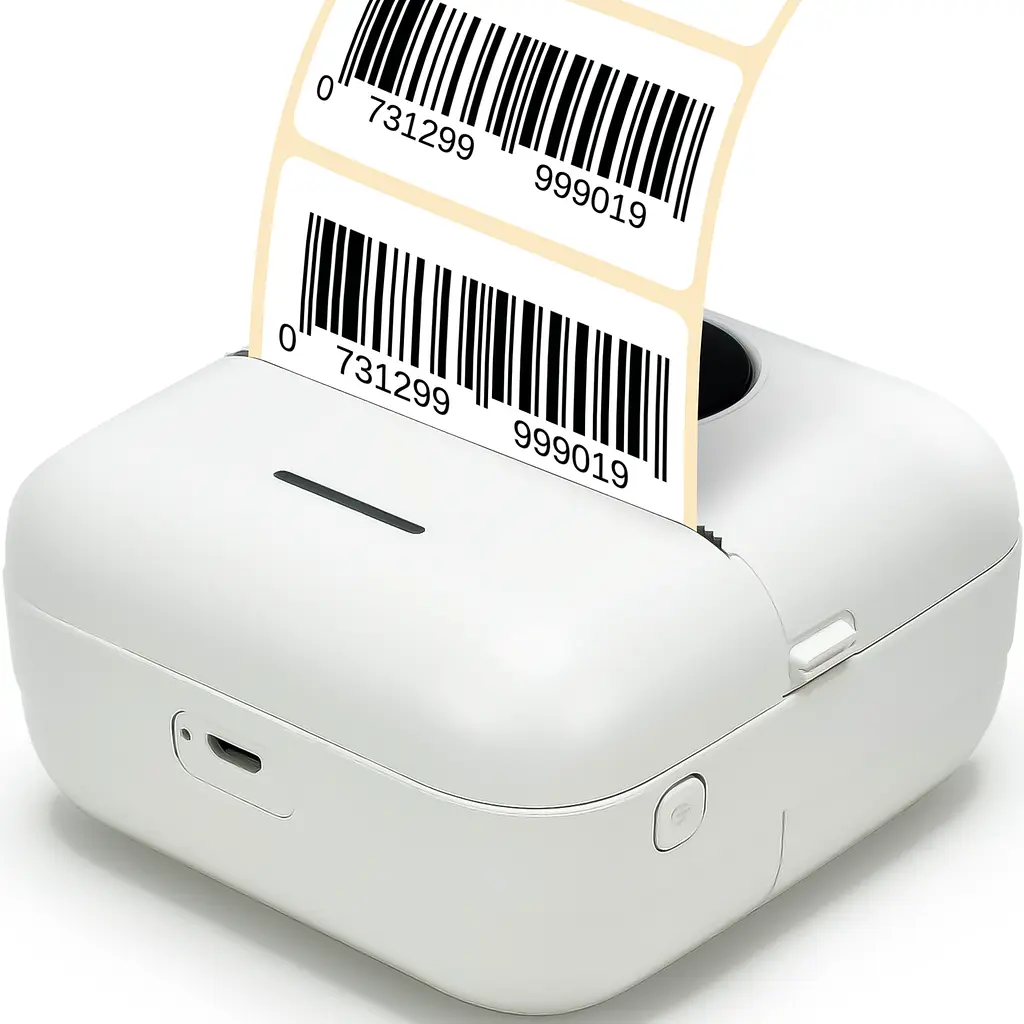Портативний термопринтер JETIX Mini Printer Student, мобільний міні + 5 рулонів термопаперу в комплекті - фото 3