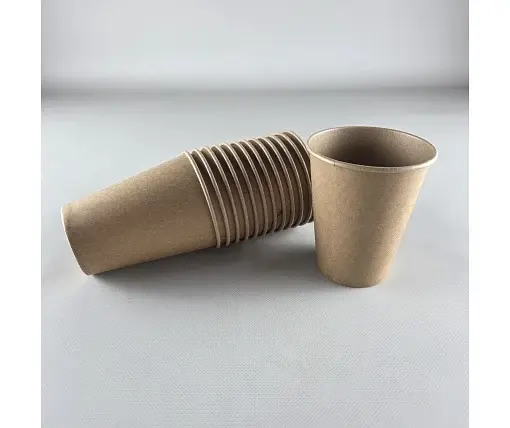 Стакан картонний 400 (12oz) "KRAFT Маестро (50 шт.)