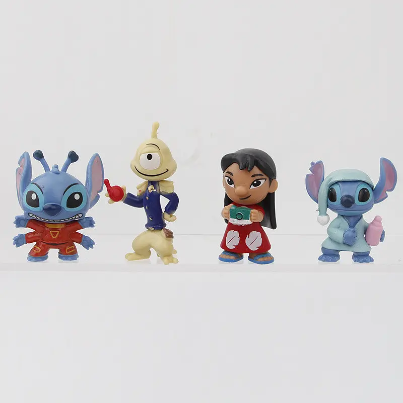 Фігурки Ліло та Стіч Lilo & Stitch, 5-7 см, 12 шт - фото 6