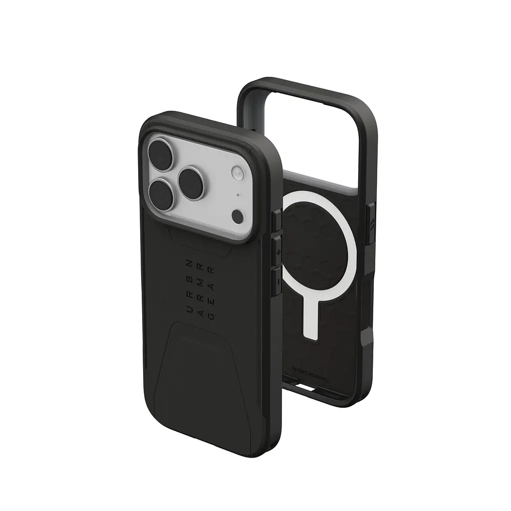 Чохол UAG для iPhone 17 Pro, Civilian MagSafe, Black teh0019513 - фото 7
