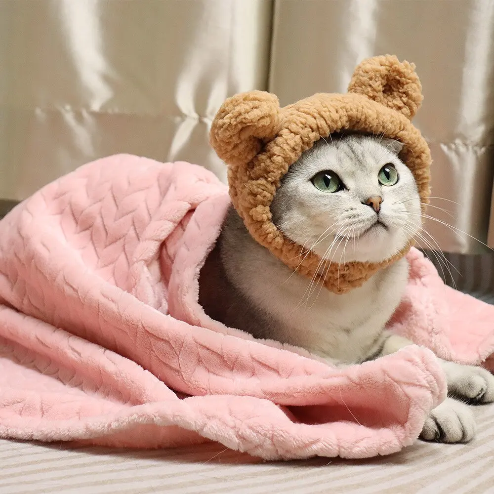 Плед для тварин Soft Warm Fluffy Pet Blanket 60х80 см Бірюзовий - фото 5