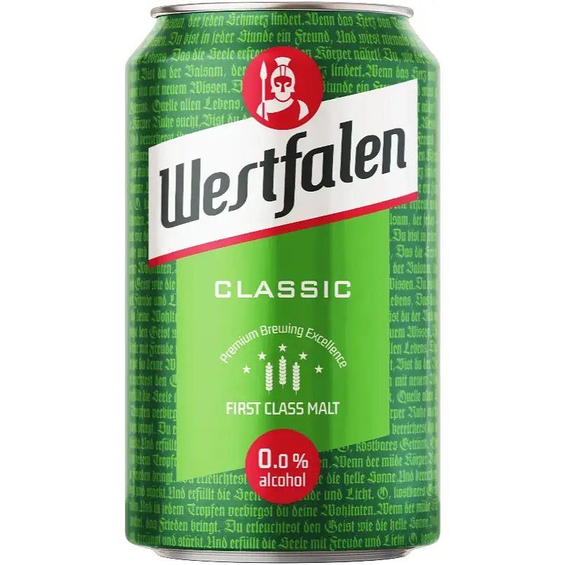 Напiй солодовий Westfalen Classic Premium сильногазований 0.33 л