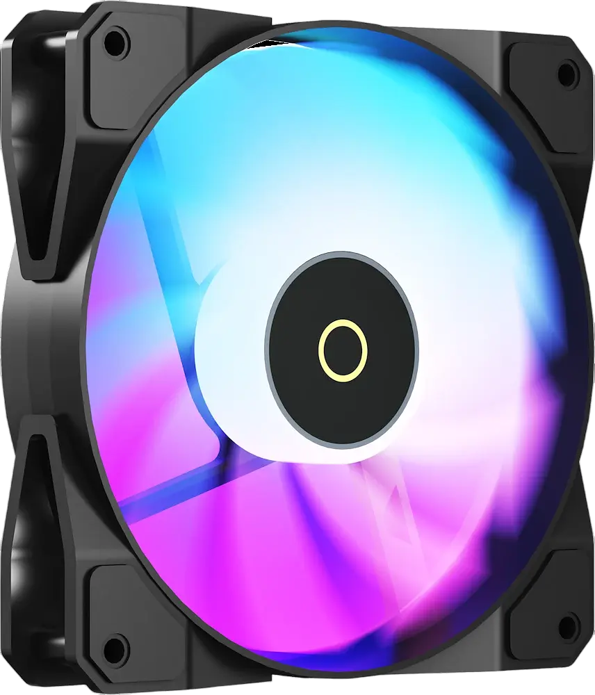 Вентилятор Ocypus Beta F12 ARGB Reverse Black (BETA-F12-BK1AM01X-GL) - фото 4