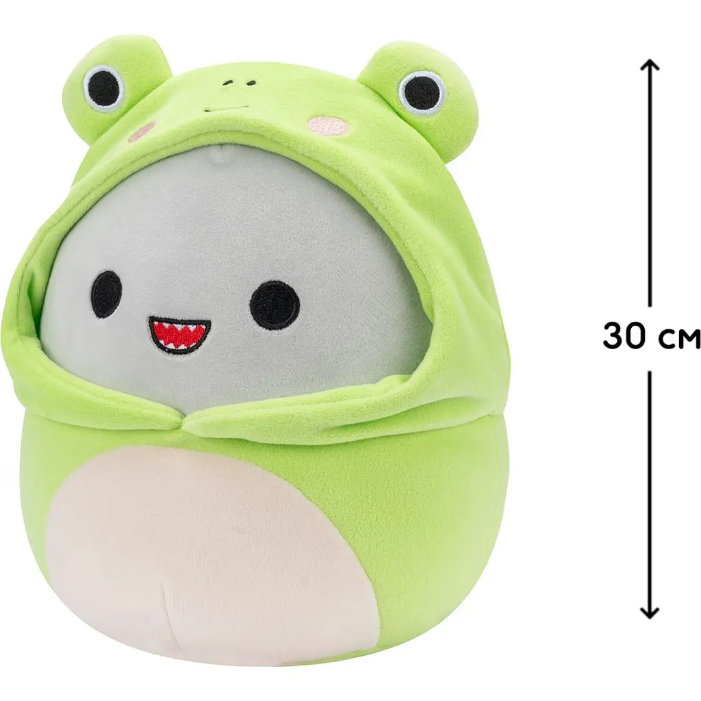 М'яка іграшка Squishmallows Акула Гордон 30 см (SQER00932) - фото 4