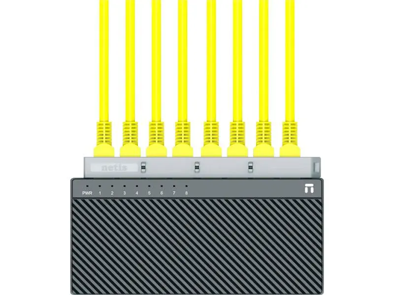 Комутатор Netis SYSTEMS ST3108GC некерований - фото 3