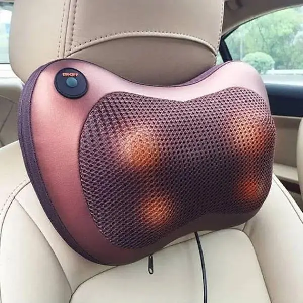 Масажер-подушка для шиї плечей та спини UKC Massage Pillow 8028 - фото 3