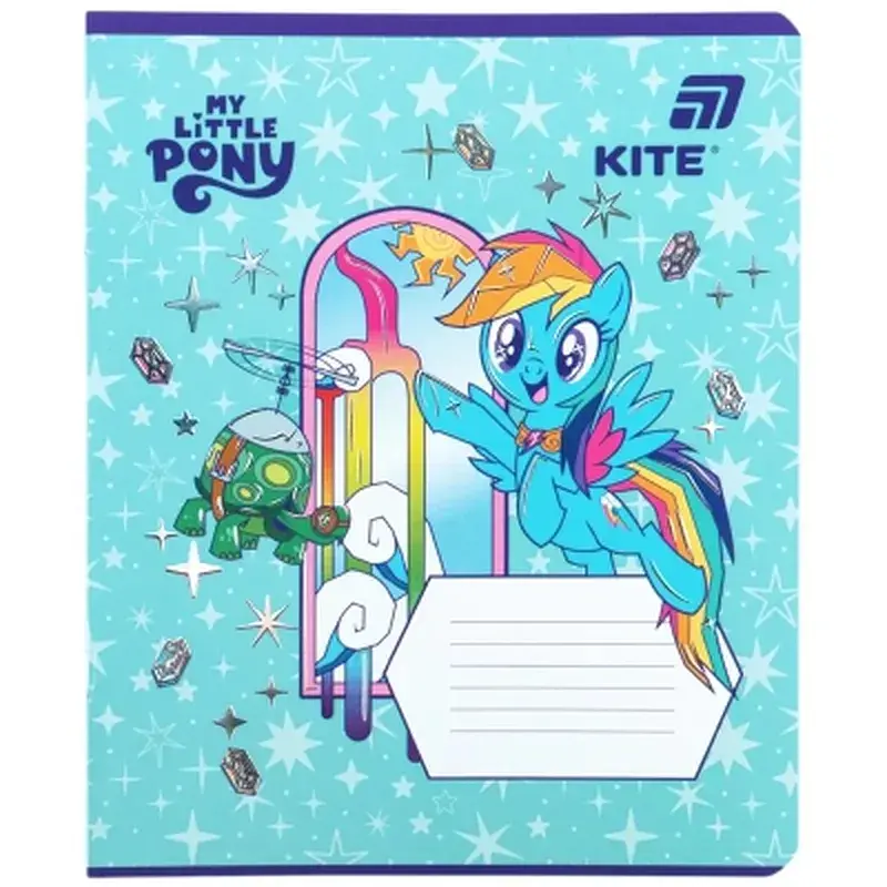 Зошит Kite My Little Pony, 12 аркушів, клітинка (LP26-232) - фото 2