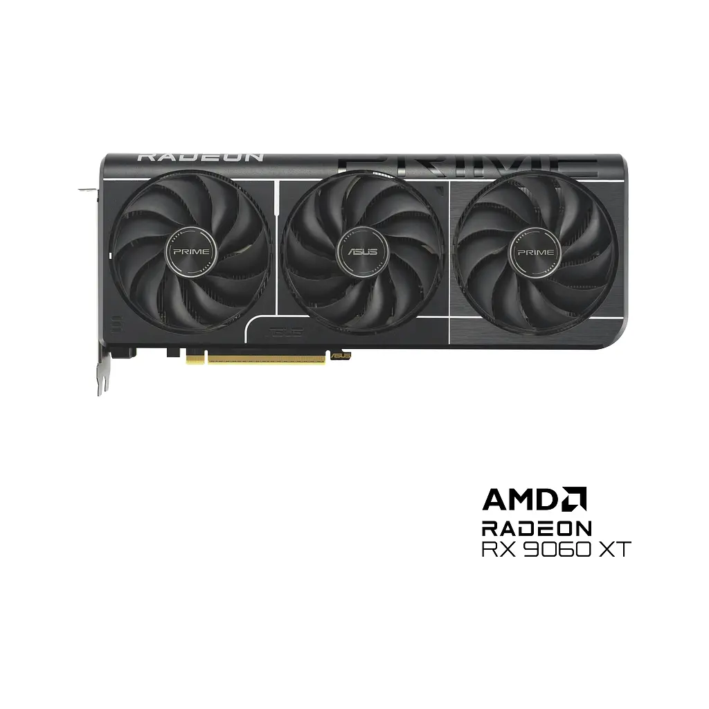 Видеокарта Asus Radeon RX 9060 8Gb Prime OC (Prime-RX9060XT-O8G) - фото 9
