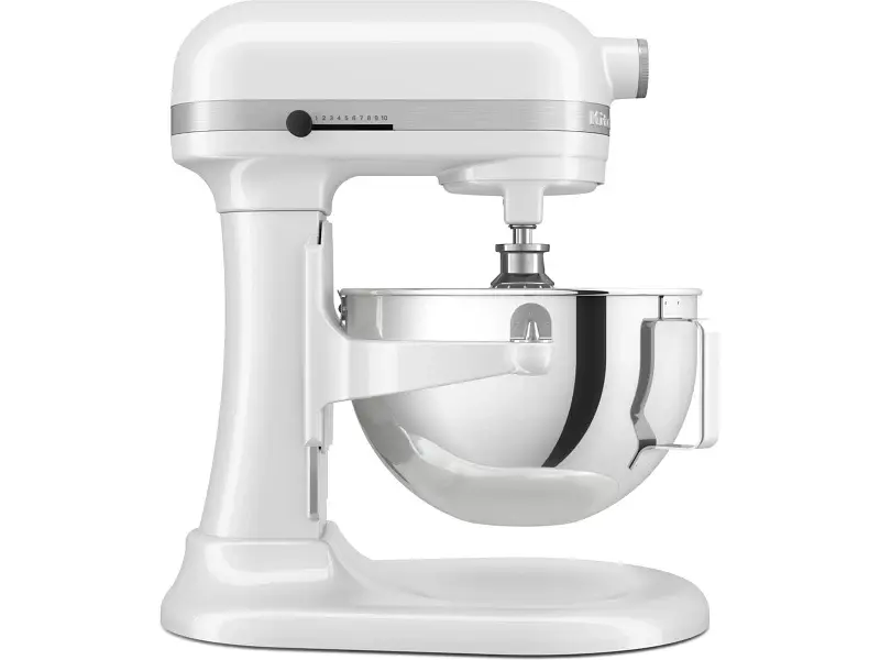 Кухонна машина KitchenAid Heavy Duty 5KSM55SXXEWH з відкидним блоком 5.2 л біла
